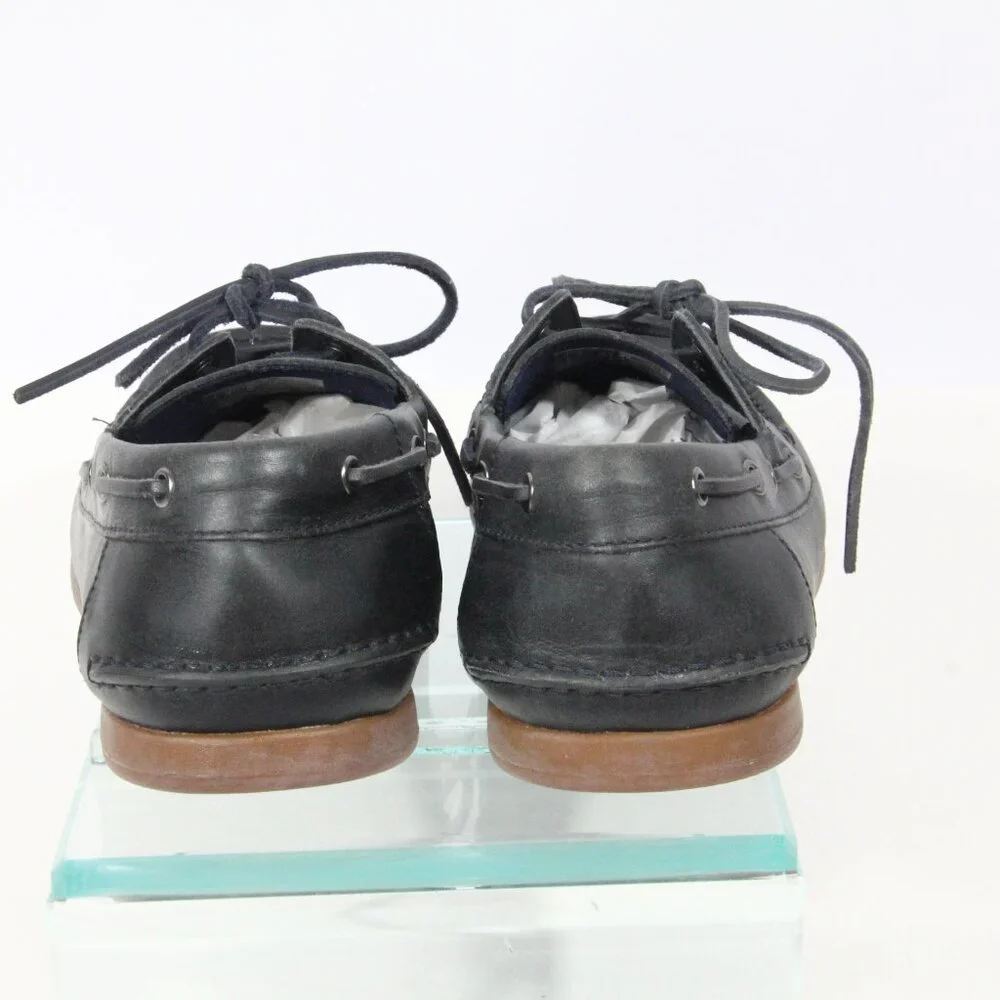 Clarks Leather Boat Shoes sz 9 Men Casual Moccasin Blue